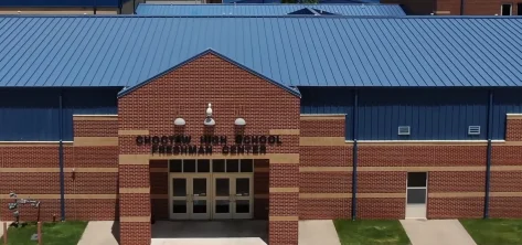 Choctaw High School Freshman Center entrance