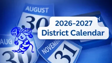 2026-2027 District Calendar graphic